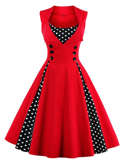 Retro Rockabilly Kjole