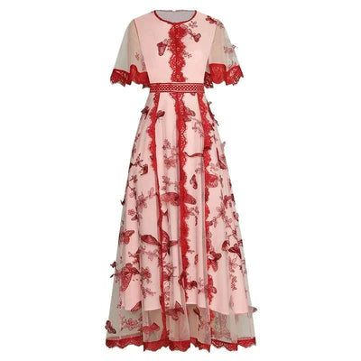 Vintage Blomsterkjole Fra 40-Tallet