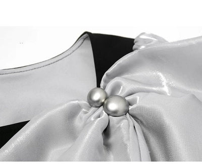 Vintage Petite Svart Kjole