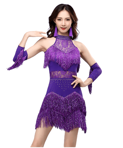 Charleston Frynsete Kjole