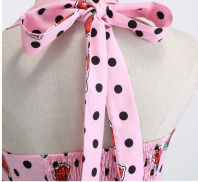 Vintage Polka Dot Kjole
