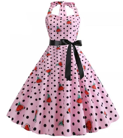 Vintage Polka Dot Kjole