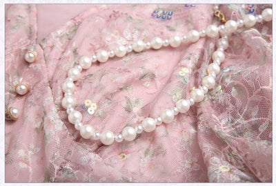 Klassisk 40-Talls 50-Tallskjole Rosa