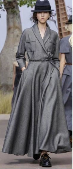 Paris-Kjole Fra 40-Tallet