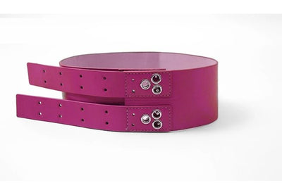 40-Talls Høyhalset Lilla Kjole