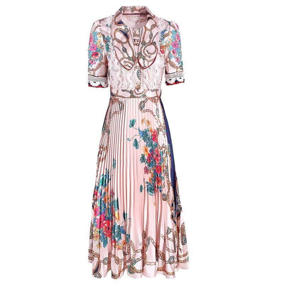 Kjole Med Sommerfuglkrage Fra 40-Tallet