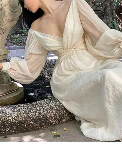 Vintage Volangkjole Fra 40-Tallet