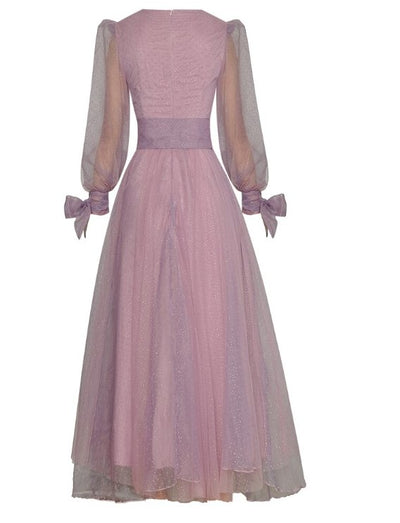 40-Tallskjole Lilla Plissert Skjørt