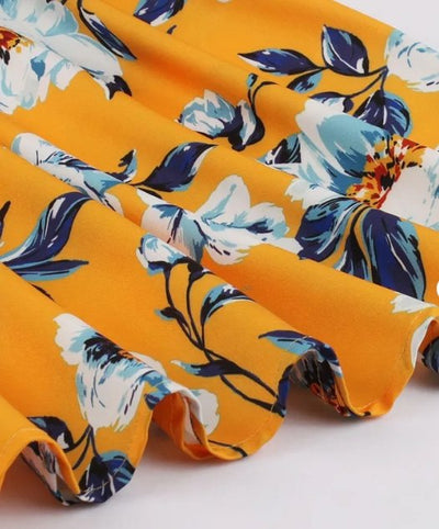 Oransje 60-Tallskjole