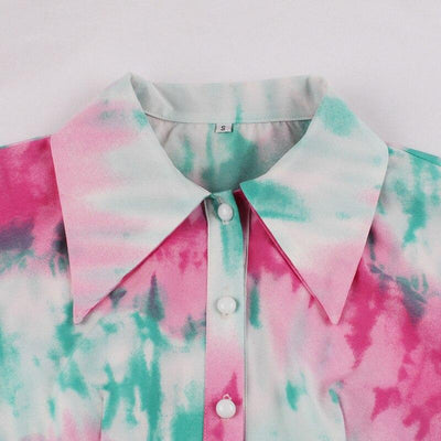 Vintage Dye-Kjole Fra 60-Tallet