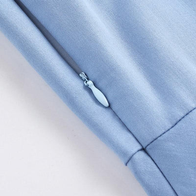 Pastellblå Kjole Fra 50-Tallet