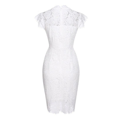 60-Talls Brudekjole Med Blonder