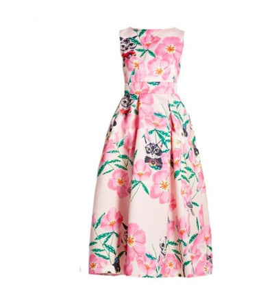 Vintage Sommerkjole For Kvinner