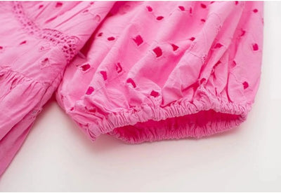 40-Talls Rosa Damekjole