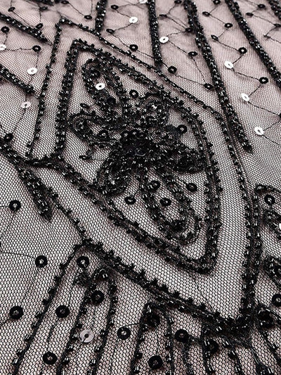 Rosa Haute Couture Lang Gatsby-Kjole