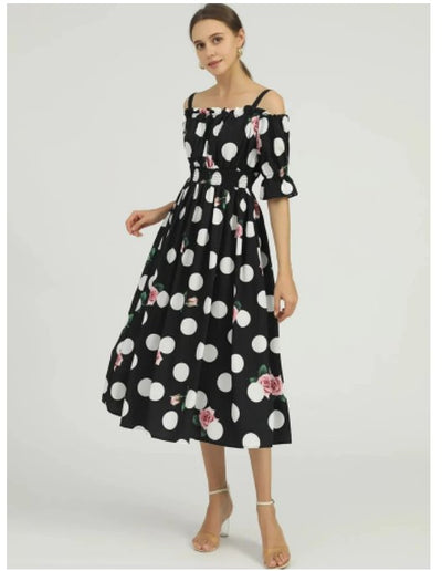 Vintage Inspirert Kjole