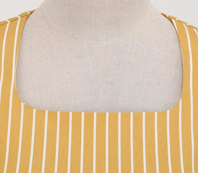 Gul 50-Talls Retrokjole