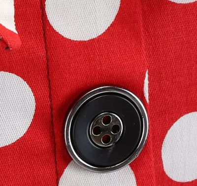 Rød Kjole Fra 50-Tallet