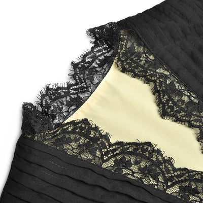 40-Talls Kjole I New York-Stil Svart