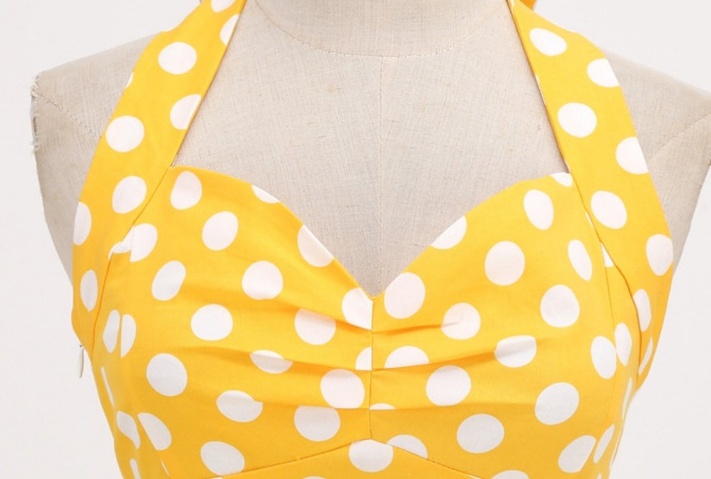 50-Talls Swingkjole Med Bar Skulder