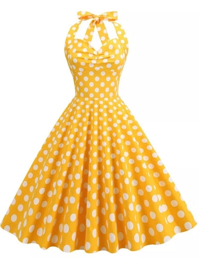 50-Talls Swingkjole Med Bar Skulder