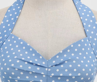 Kjole Med Merket Midje Fra 50-Tallet