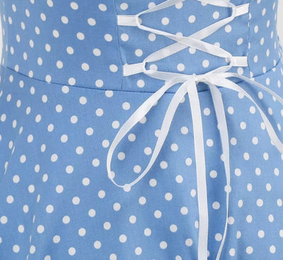 Kjole Med Merket Midje Fra 50-Tallet