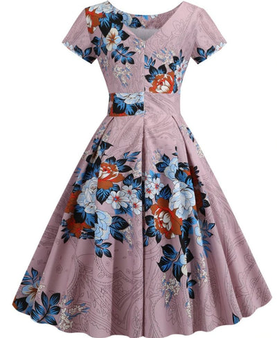 Vintage Elegant Tunikakjole