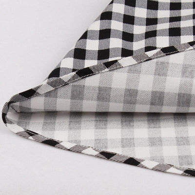 Gingham-Kjole Fra 50-Tallet