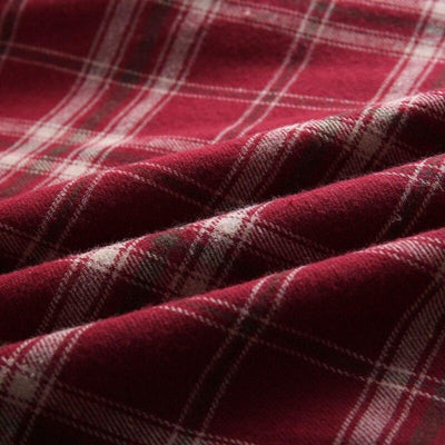 Vintage 3/4 Burgundy-Kjole 1960