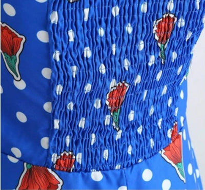 Vintage Off Shoulder-Kjole Fra 50-Tallet