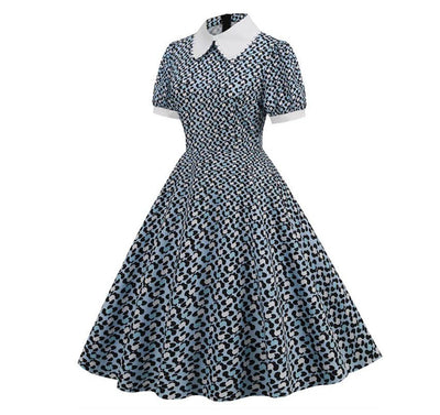 Vintage 50s Guinguette Spirit Dress