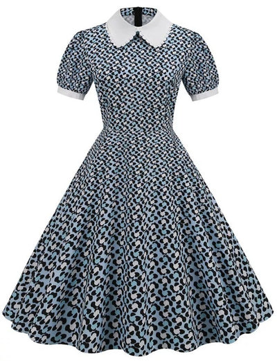 Vintage 50s Guinguette Spirit Dress