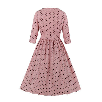 Vintage 50-Tallskjole Med Lange Ermer