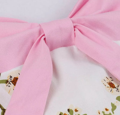 Vintage 50-Talls Rosa Kjole