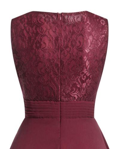 Vintage 50-Talls Aftenkjole Burgundy