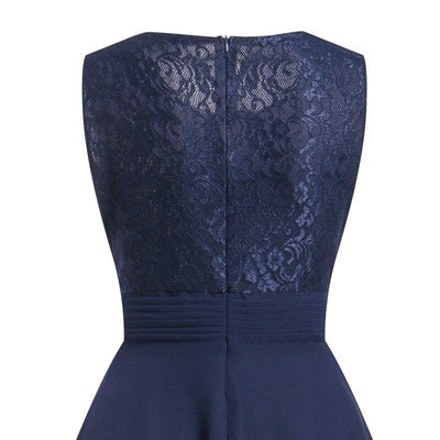 Vintage 50-Talls Aftenkjole Marine