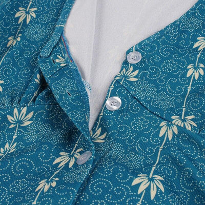 Vintage 60-Talls Landsblå Kjole