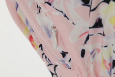 Vintage 60-Talls Rosa Blomsterkjole