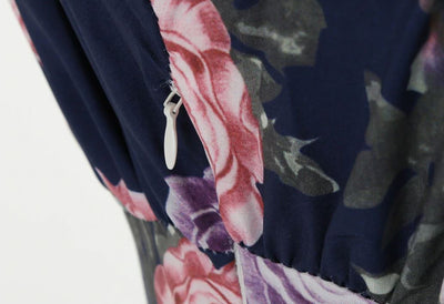 Vintage 60-Talls Kjole Roser