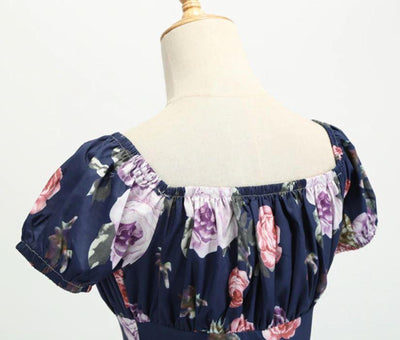 Vintage 60-Talls Kjole Roser