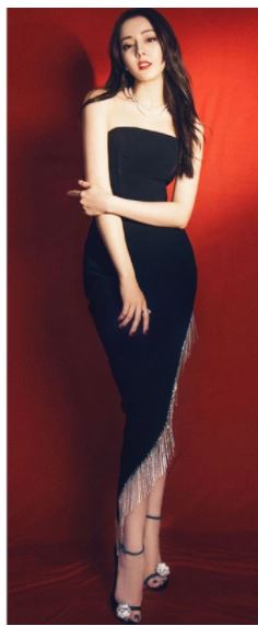 Vintage 40-Talls Asymmetrisk Kjole