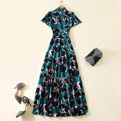 Vintage 40-Talls Bomullskjole