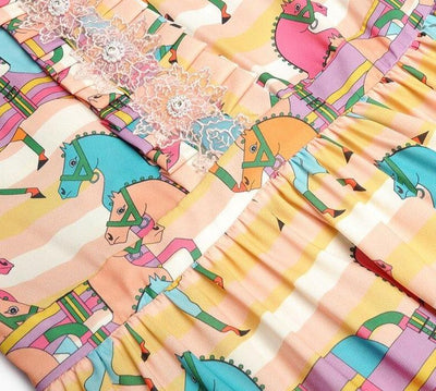 Vintage 40-Talls Kjoletegning