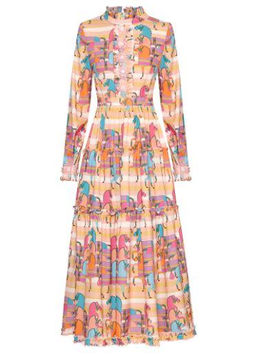 Vintage 40-Talls Kjoletegning