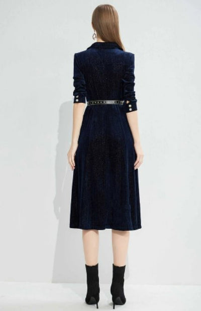 Vintage 40-Talls Vinterkjole