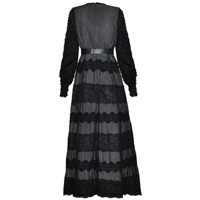 Vintage Kjole Med Lanterneermer Fra 40-Tallet