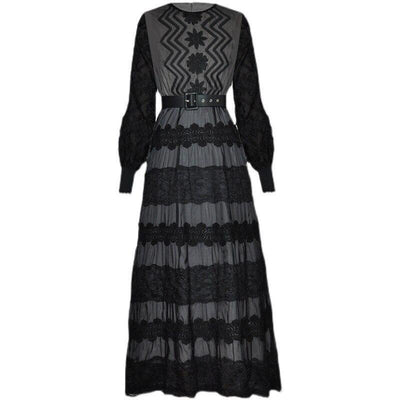 Vintage Kjole Med Lanterneermer Fra 40-Tallet