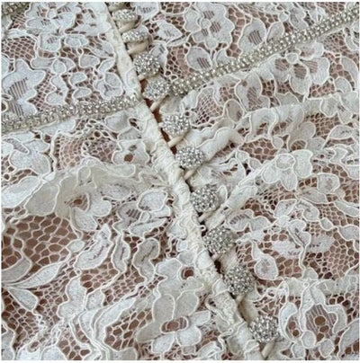 Vintage 40-Talls Brudekjole