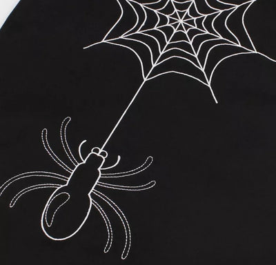 Vintage Beige Edderkoppkjole